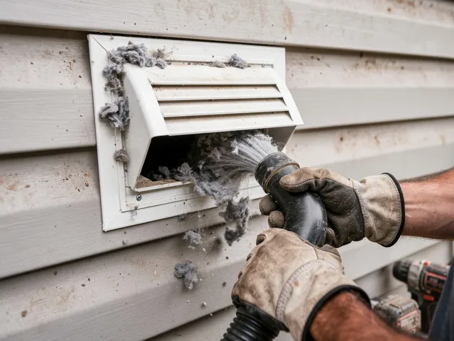 Professional dryer vent cleaning by Plainfield Dryer Vent Cleaning in Plainfield