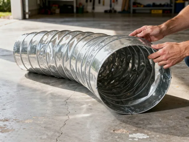 Plainfield Dryer Vent Cleaning specialist using advanced equipment for thorough duct cleaning in Plainfield