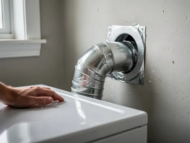 Plainfield Dryer Vent Cleaning expert performing professional dryer vent repair and installation in Plainfield
