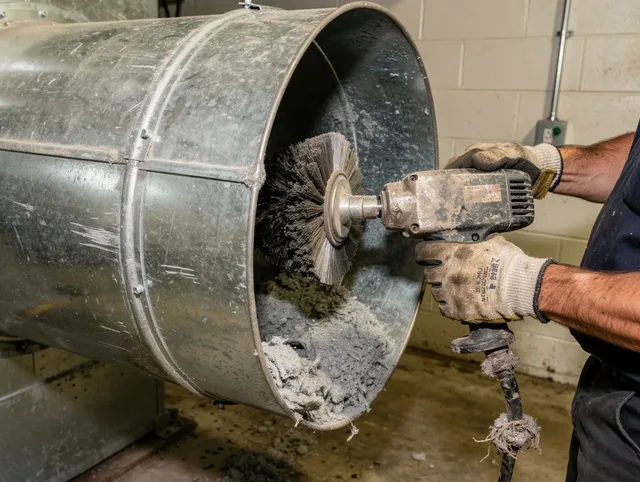 Industrial-grade dryer vent cleaning by Plainfield Dryer Vent Cleaning in Plainfield