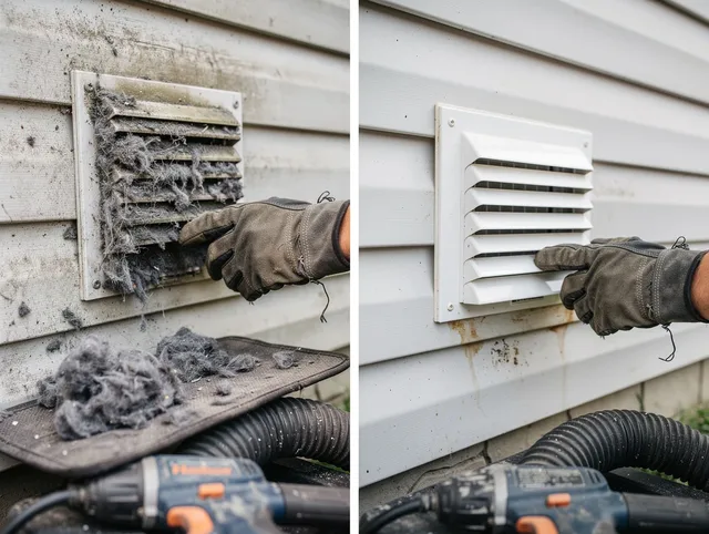 Residential dryer vent cleaning by Plainfield Dryer Vent Cleaning in Plainfield